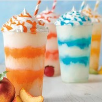 Auntie Anne's frozen drinks