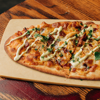 Barbecue Chicken Flatbread