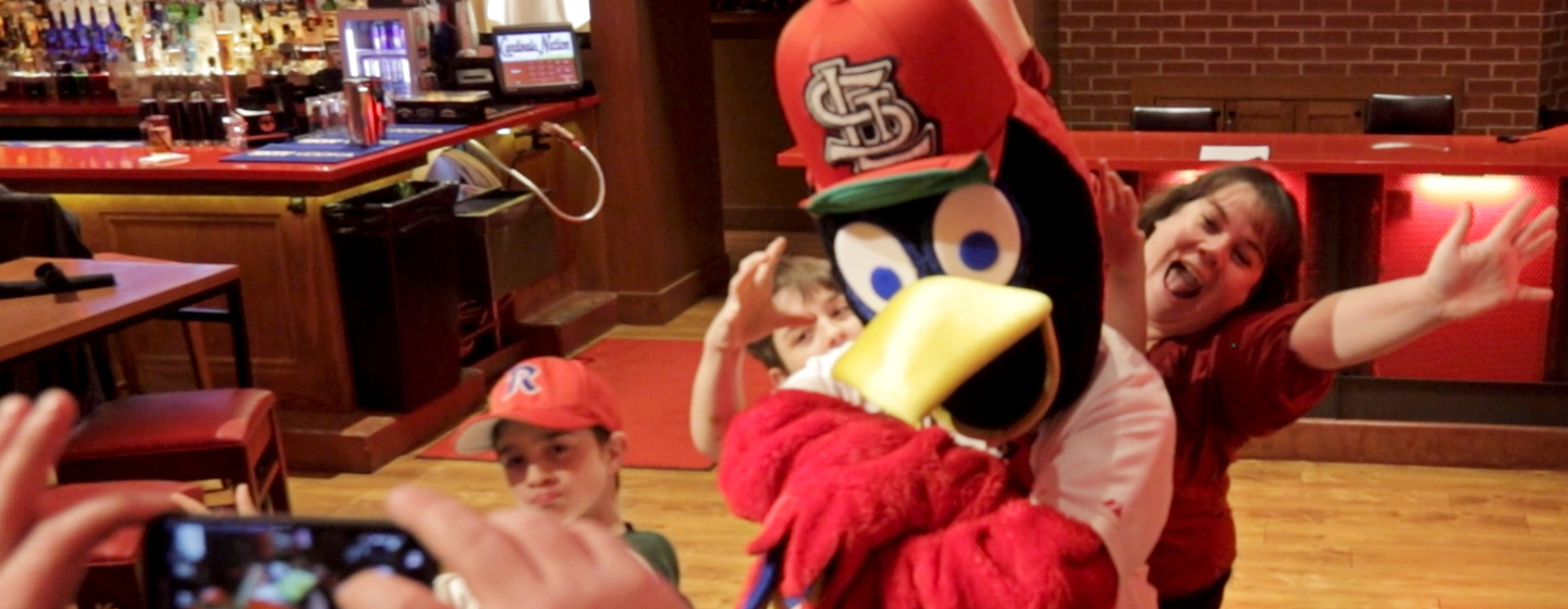Fredbird St Louis Cardinals Mascot Plush Hat