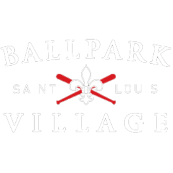 Vintage Ball Park Village St. Louis Rams Logo Only